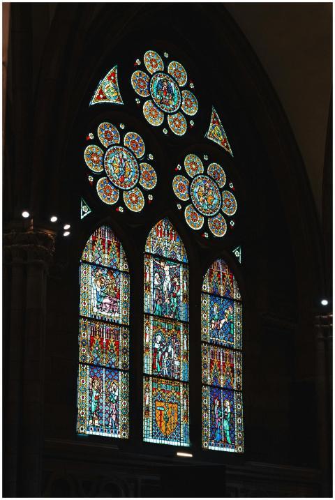 Intricate Stained Glass Freiburg