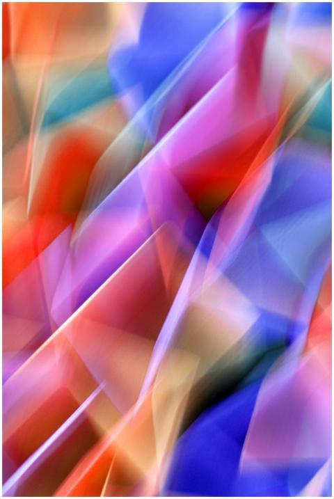 Colorful abstract design with geometric shapes and