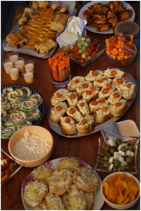 An inviting array of appetizers and snacks beautif