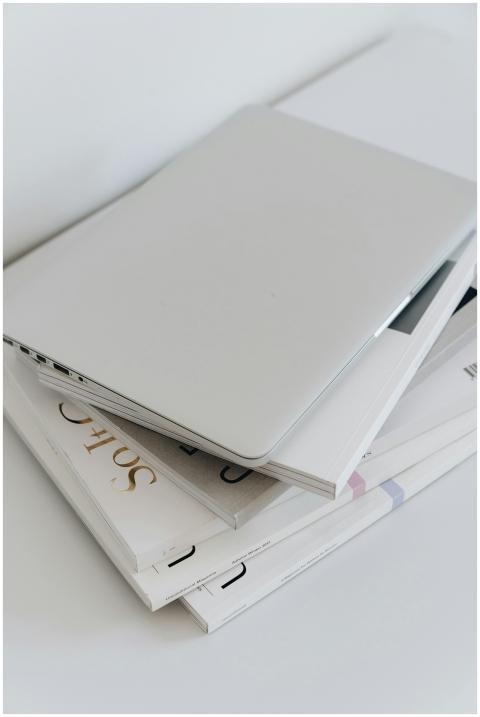 A minimalist still life composition featuring a cl