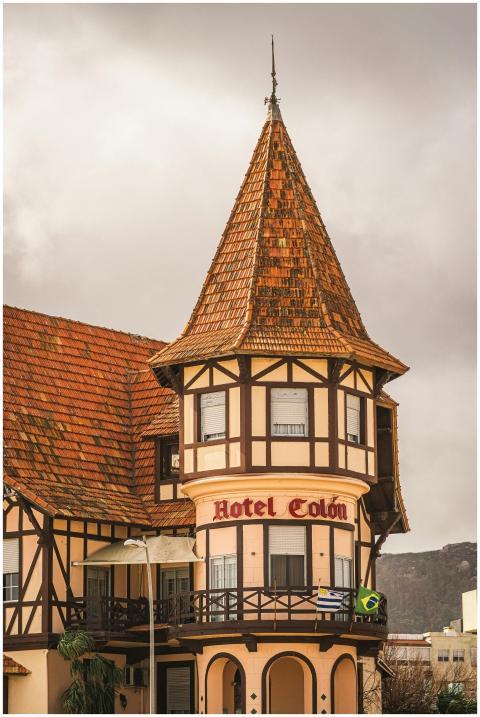 Iconic Hotel Colón with classic gothic architectur