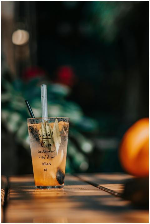 Refreshing Citrus Cocktail Sunny