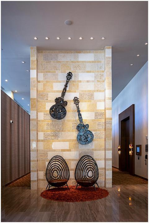 Modern Hotel Lobby Art