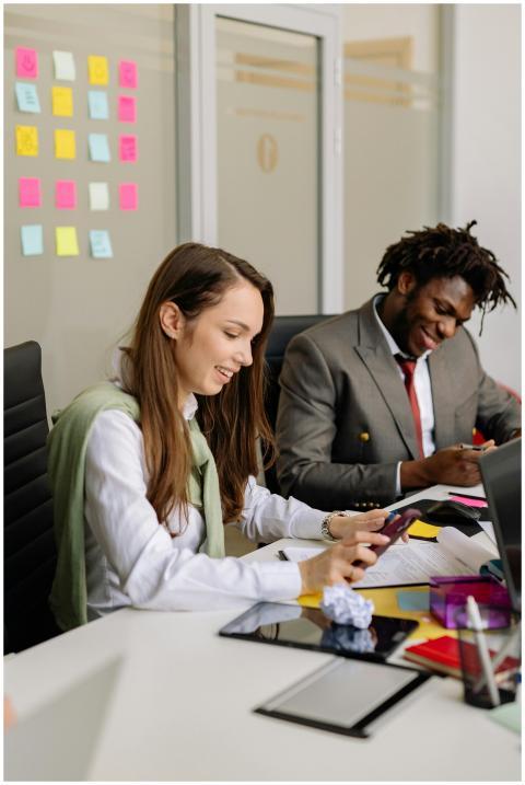 Team of diverse professionals collaborating in a m