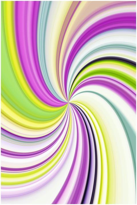 A dynamic abstract swirl pattern with vibrant colo
