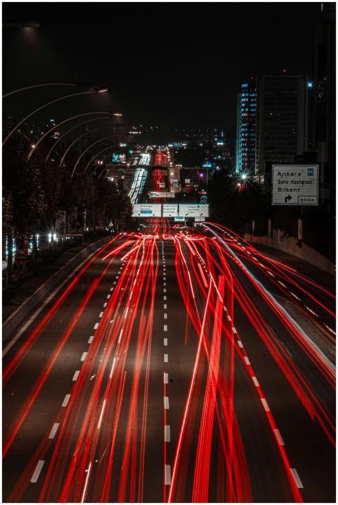 Dynamic Night Traffic Ankara