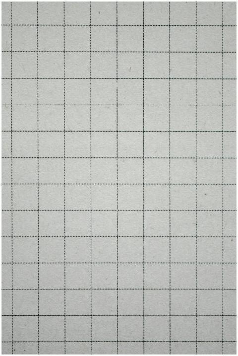 Close-up of a squared white grid notebook paper, p