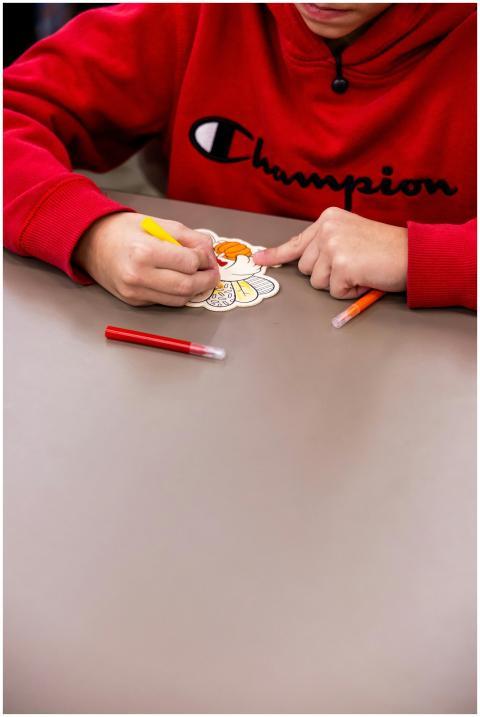 Child Coloring Drawings Markers