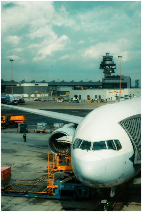 Commercial Airplane Hong Kong