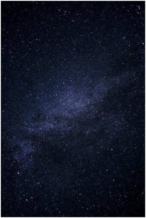 A breathtaking view of the Milky Way galaxy on a c
