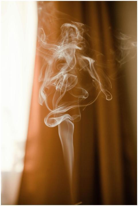Captivating image of ethereal smoke swirling in a