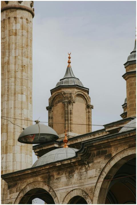 Ottoman Style Minarets Architecture