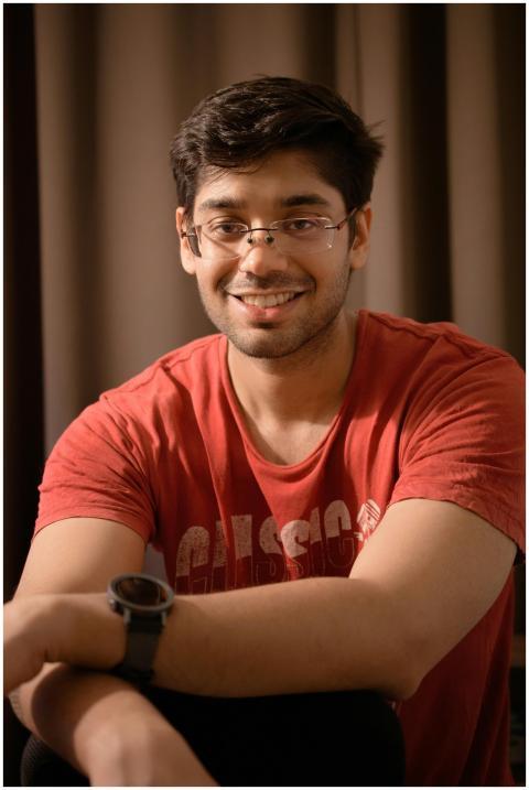 Casual Portrait Smiling Young