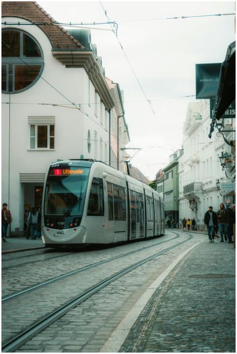 Free stock photo of city tram