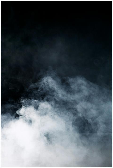 Ethereal white smoke against a dark backdrop, crea