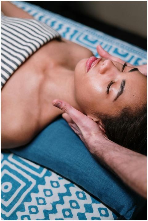 Indulge in a calming facial massage in a luxury sp