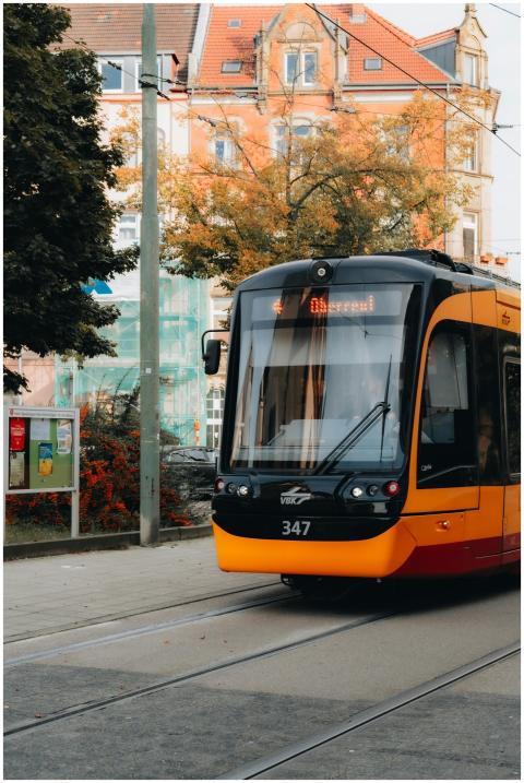 Vibrant Tram Baden Wurttemberg