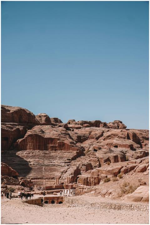 Explore the ancient sandstone formations of Petra