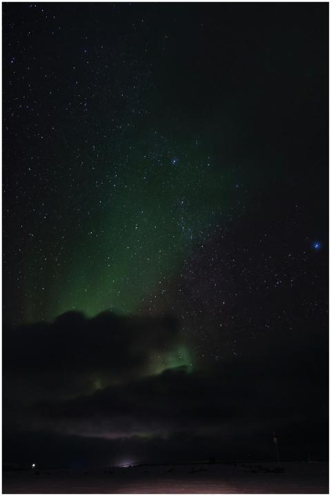 Mesmerizing northern lights dance over Norway's st