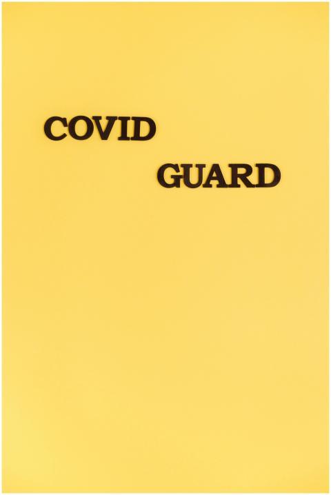 Bold black 'COVID Guard' text displayed against a