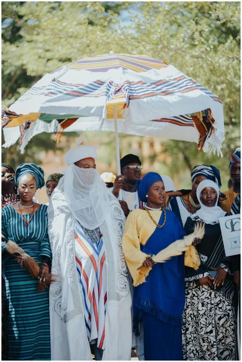 Traditional African Ceremony Colorful