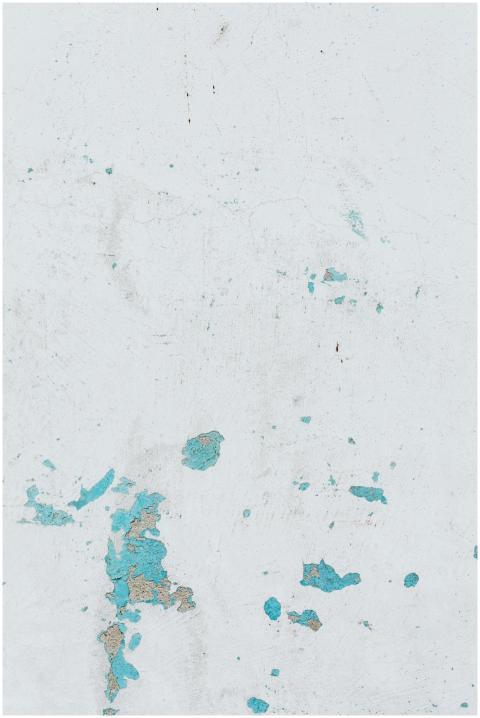 A minimalist abstract texture of blue stains on a