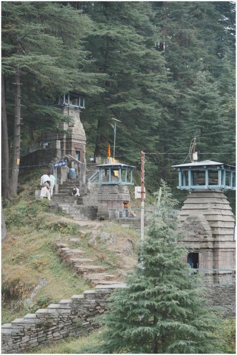 Ancient Stone Temples Amidst