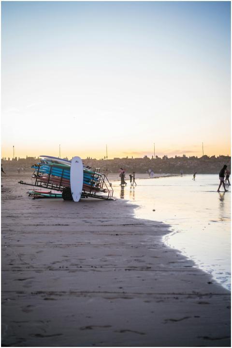 Sunset Surfboards Beach People