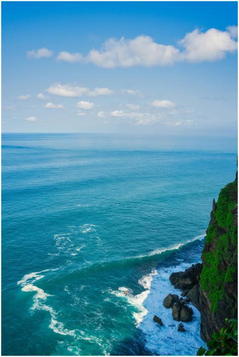 Scenic Ocean Uluwatu Cliffs
