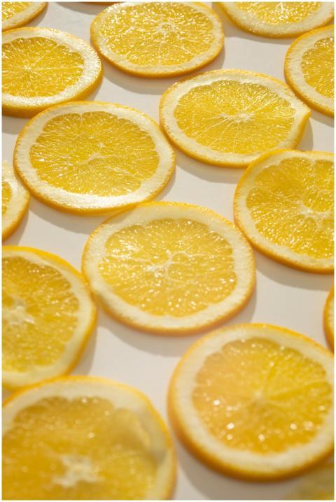 Background set of delicious fresh juicy orange sli