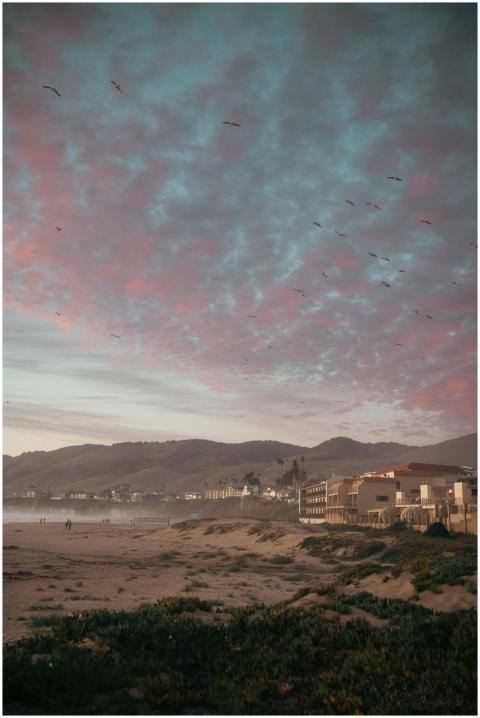 Idyllic Beach Sunset Vibrant