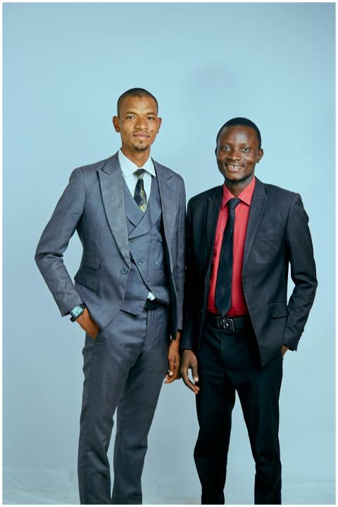 Professional Portrait Two Businessmen