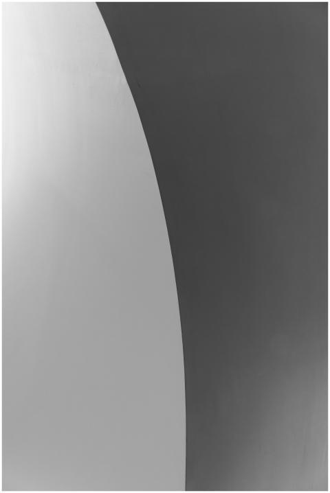 A high contrast black and white abstract image fea