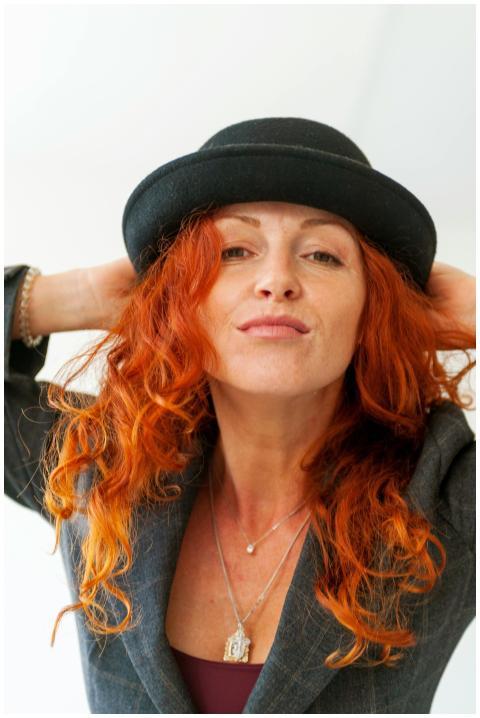 Confident Woman Red Hair