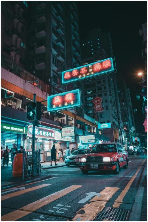 Explore the bustling nightlife of Kowloon, Hong Ko