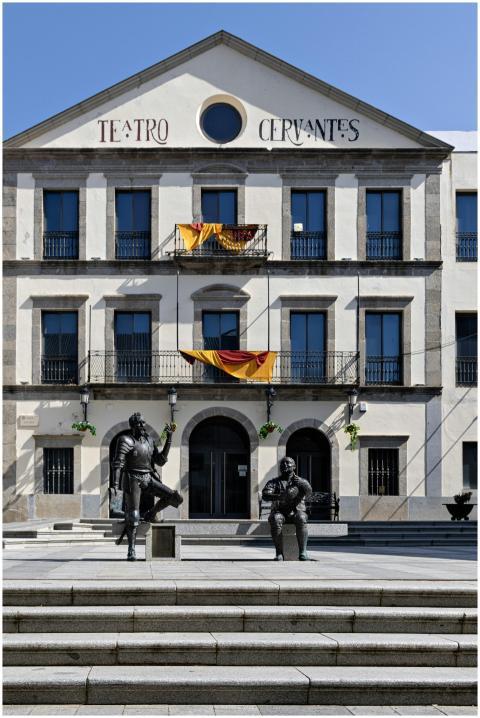 Teatro Cervantes Facade Don