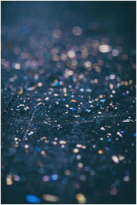 Abstract image of colorful glitter and confetti sc