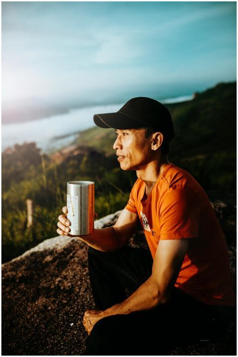 Man Enjoying Scenic Kon