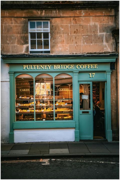 Charming Pulteney Bridge Coffee