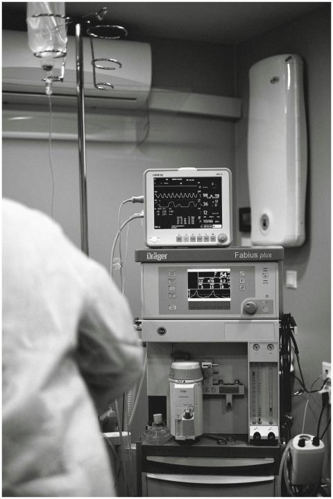 Medical equipment in a clinic, showcasing advanced