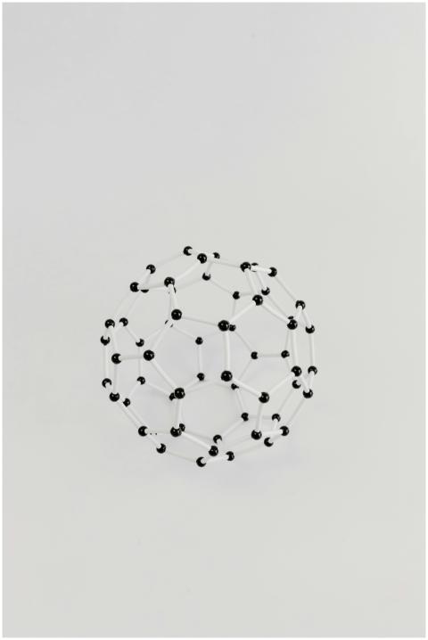 Abstract representation of a molecular structure i