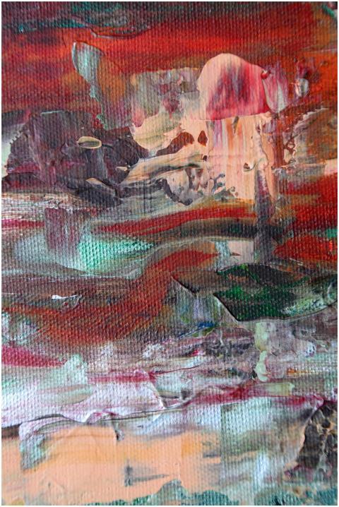 Dynamic abstract art with rich textures and vibran