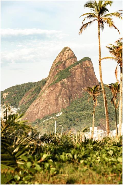 Iconic Dois Irmaos Mountain