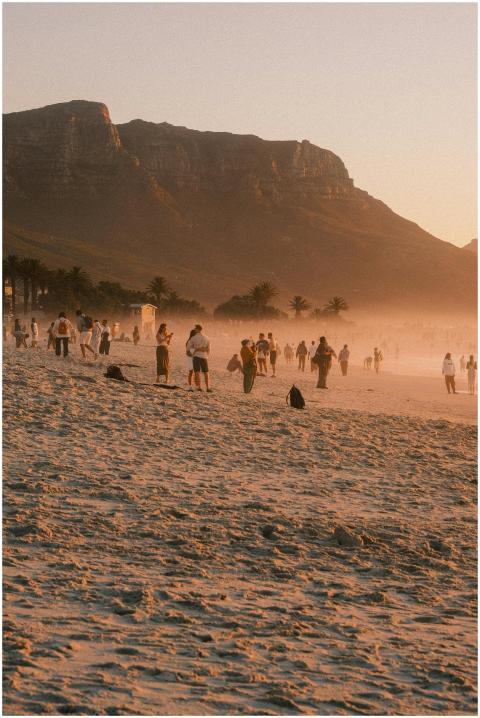 Sunset Camps Bay Beach