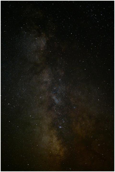 Captivating view of the Milky Way and distant nebu