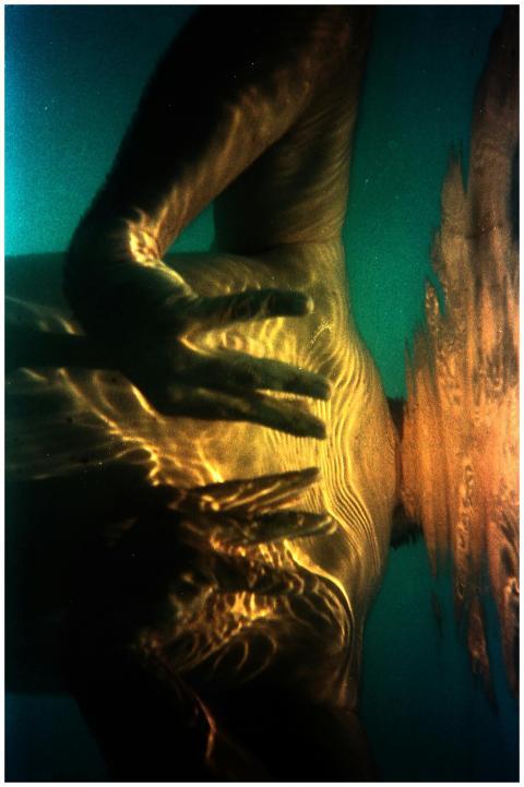 Captivating underwater shot showcasing warm light