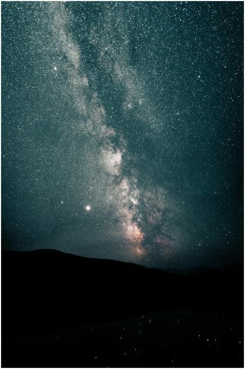 Stunning image capturing the Milky Way in a clear