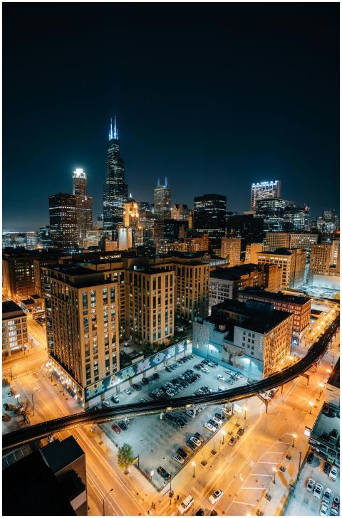 Illuminate your project with this vibrant Chicago