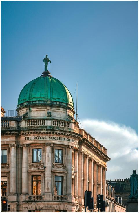 Stunning architectural shot of the Royal Society o