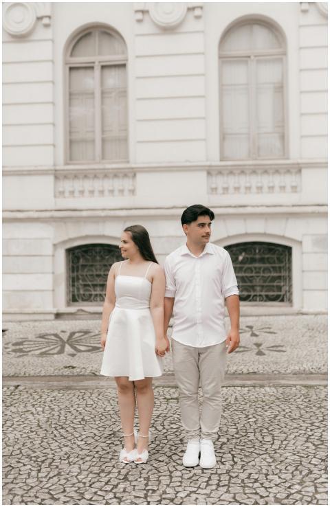 Couple Holding Hands Front